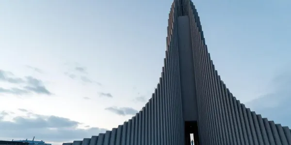 Filming in Reykjavik