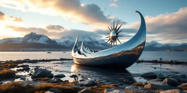 Filming in Vik