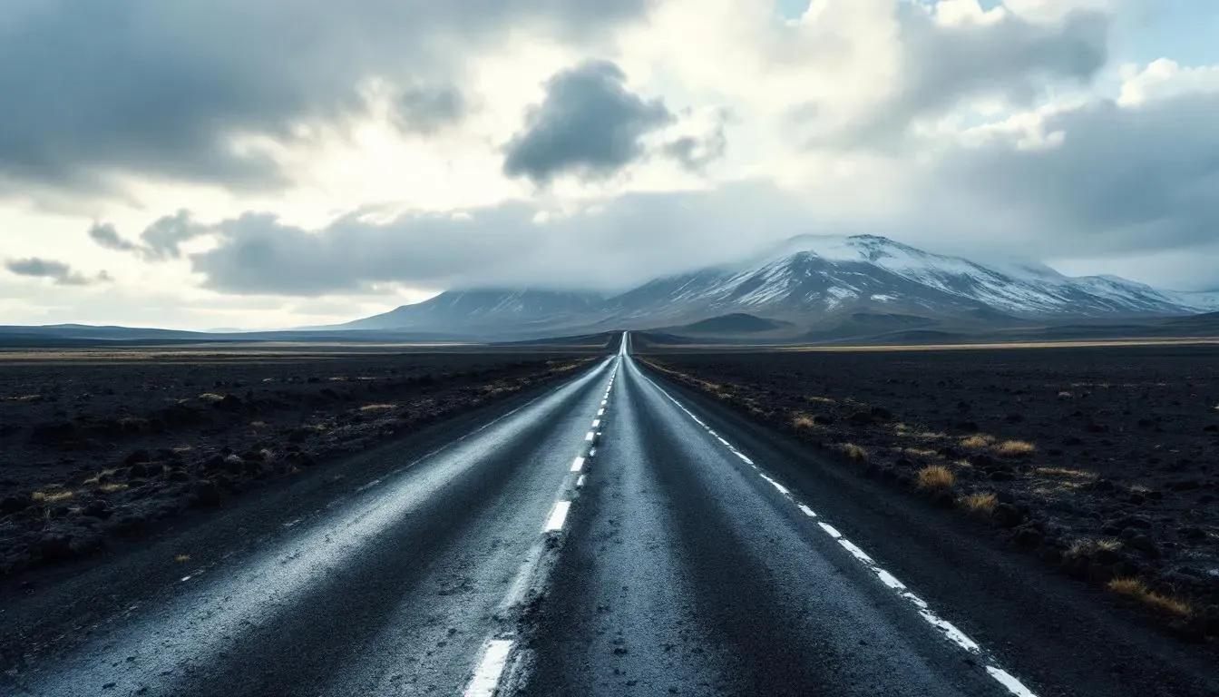 Aix en countryside Cours Mirabeau - filming location in Iceland